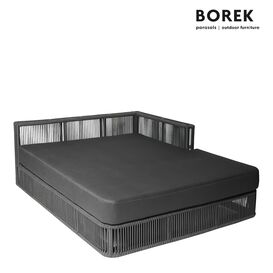 Gartensofa von Borek - Aluminium - mit Kissen Auflage -...