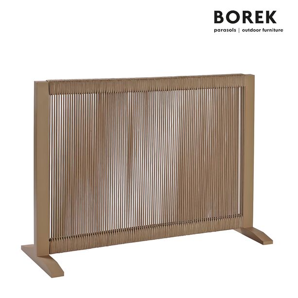 Borek Raumteiler - Aluminium - beige - modern - Paravent - Ponza Raumteiler