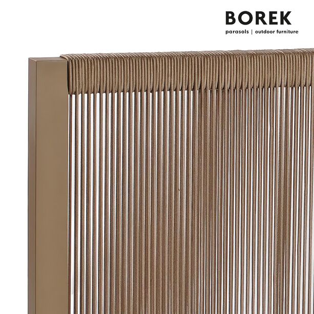 Borek Raumteiler - Aluminium - beige - modern - Paravent - Ponza Raumteiler