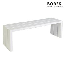 Moderne Garten Sitzbank ohne Lehne - Aluminium - Borek -...