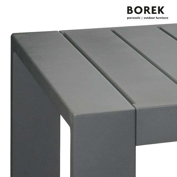 Aluminium Design Gartentisch von Borek - modern - anthrazit - stabil - Vitoria Esstisch