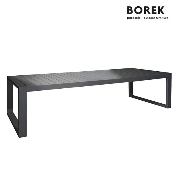 Groer Garten Tisch aus Aluminium - Borek - modern - 75x300x100cm - Vitoria Tisch