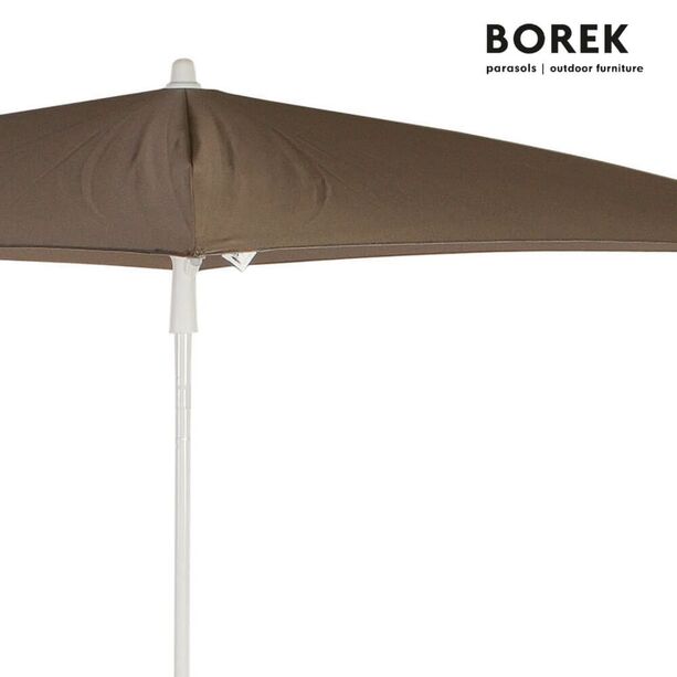 Moderner Sonnenschirm von Borek - hhenverstellbar & kippbar - Stiel 2-teilig - Metall - Parma Sonnenschirm