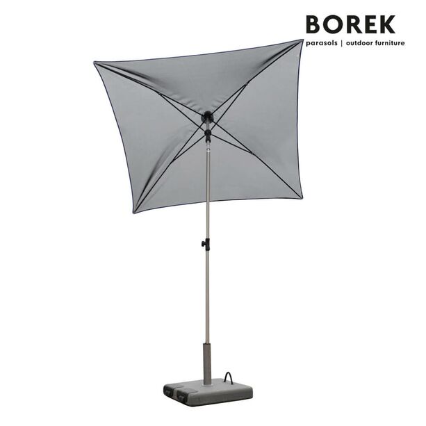 Design Sonnenschirm - hhenverstellbar & neigbar - Metall Rahmen - wetterfest - Borek - Verona Sonnenschirm