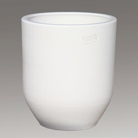 Gro�er Garten Blumentopf aus Steinzeug - wei� -...