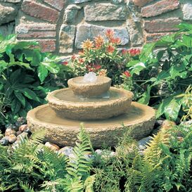 Kleiner Stein Gartenspringbrunnen - Ardenne