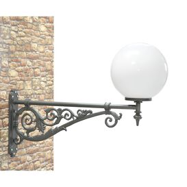 Antik Design Wandlampe für draußen - Gusseisen - Dareios