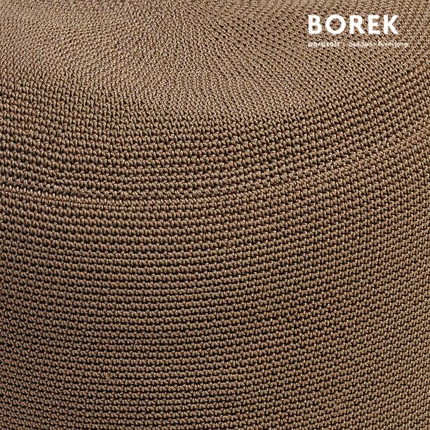 Outdoor Sitzkissen rund - Borek - sandfarben - Crochette Sitzkissen
