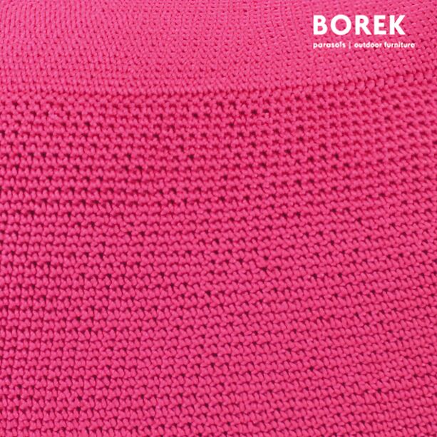 Moderner Garten Sitzsack klein - Borek - fuchsia - Crochette Sitzkissen