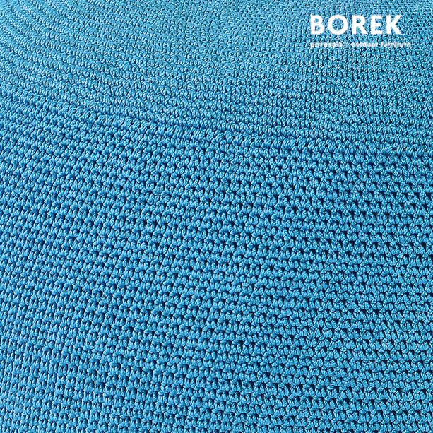 Rundes Boden Sitzkissen von Borek - türkis - Ardenza Seil - Crochette Sitzkissen