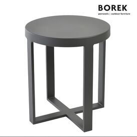 Garten Beistelltisch aus Aluminium - Borek - modern -...