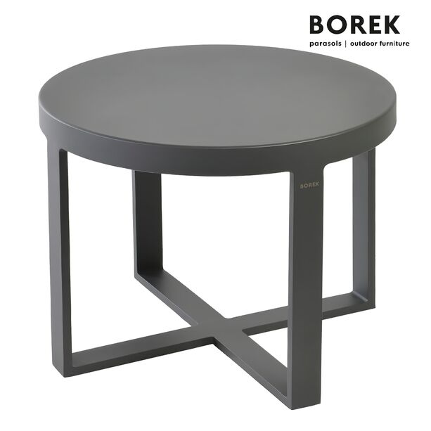 Runder Outdoor Beistelltisch von Borek - Aluminium - modern - Force Beistelltisch