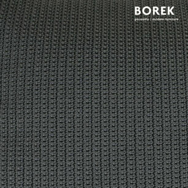 Outdoor Zierkissen von Borek - viele Farben - Ardenza Seil - Crochette Zierkissen / Anthrazit