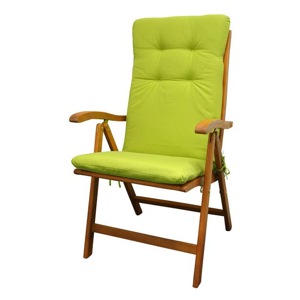 Weiche Sitzauflage fr Hochlehner Gartensthle aus Baumwolle - Picta Stuhlauflage