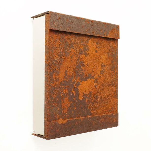 Metall Briefkasten mit attraktiver Rost Patina - Arges