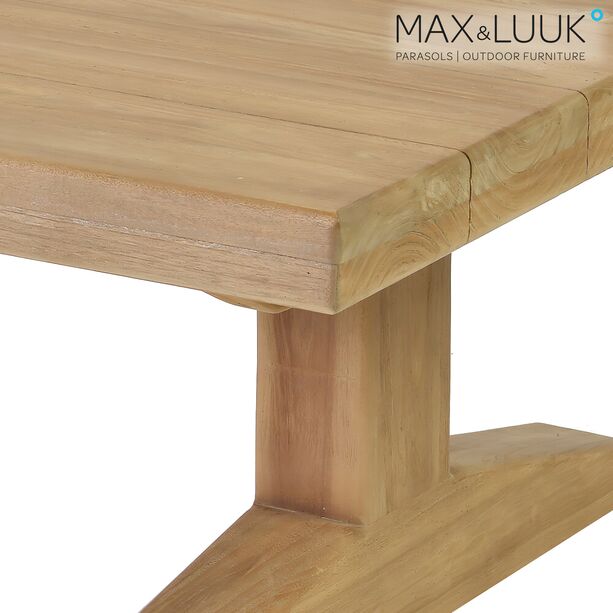 Outdoor Loungetisch aus Teakholz - 140x80cm - Max&Luuk - Bruce Loungetisch