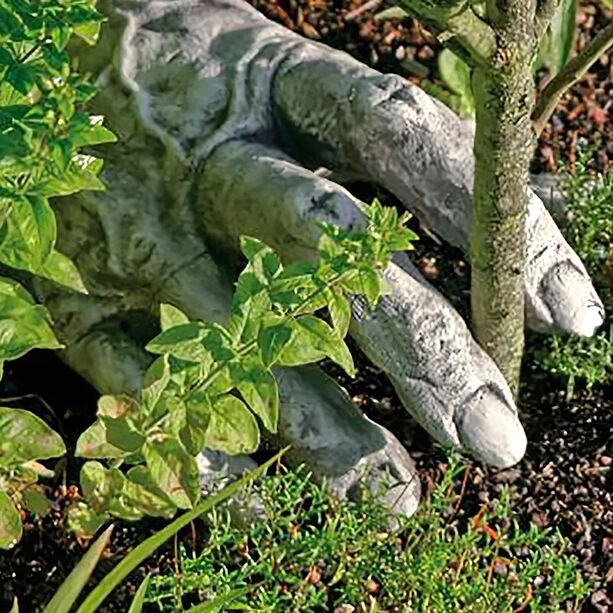 Einzigartige Steinfigur fÂ¸r den Garten - Gnom Hand - Roganor