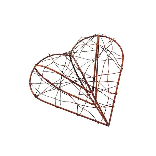 Einzigartige Herz Dekoskulptur aus Eisen - Eisenherz