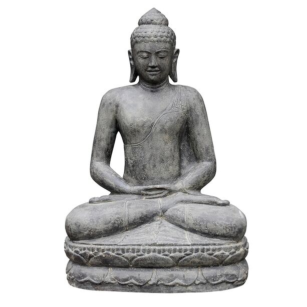 Sitzender Meditations-Buddha Skulptur als Gartendeko - Sedensi