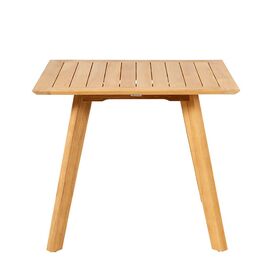 Quadratischer Gartentisch aus Teakholz - modern - Rory...