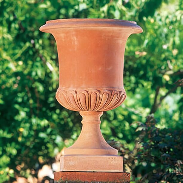 Groe Garten Amphore aus Terracotta - Dono