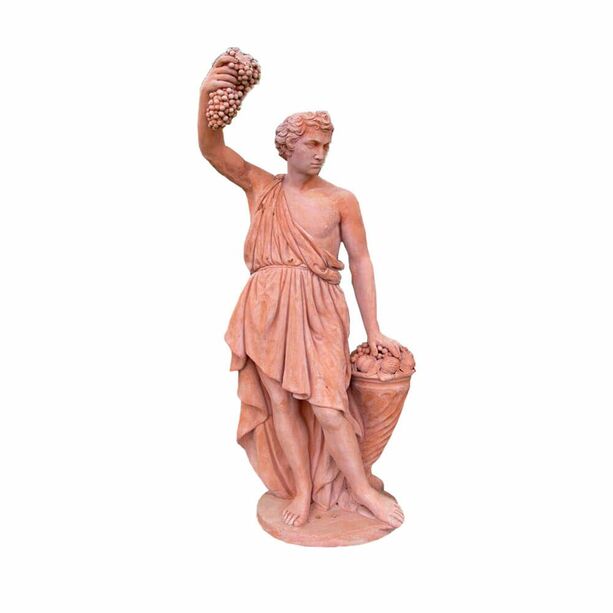 Griechische Mnner Statue - Traubenlese - Damianos