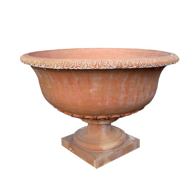 Groe Terracotta Gartenamphore - Alfani