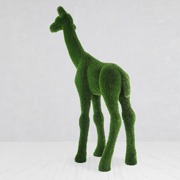 Gartenfigur Giraffe - Topiary - GFK & Kunstrasen - Gundula