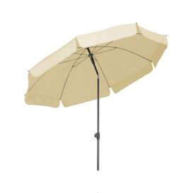 Runder Polyester-Sonnenschirm 200cm neigbar - Schirm Karno