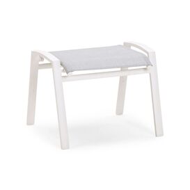 Klassischer Gartenhocker aus Ergotex und Alu - Hocker...