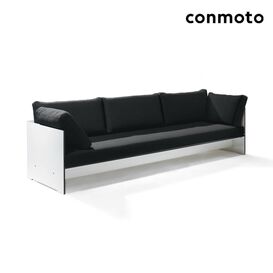 HPL Loungesofa 3-Sitzer mit Rckenlehne - Riva Loungesofa