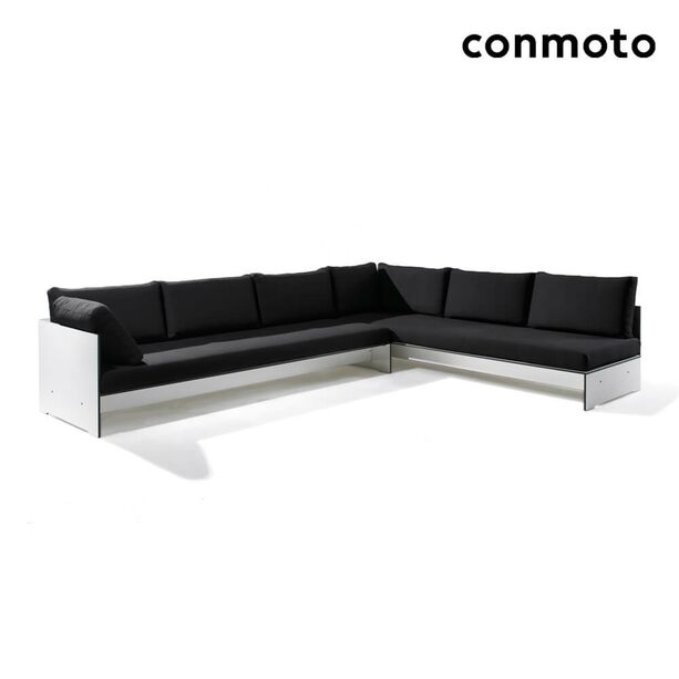 Modernes HPL Ecksofa fr Loungeecke mit Polster - Riva Ecksofa