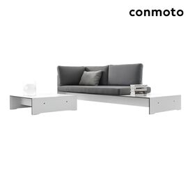 Moderne HPL Loungegruppe aus Sofa und Tisch - Riva...