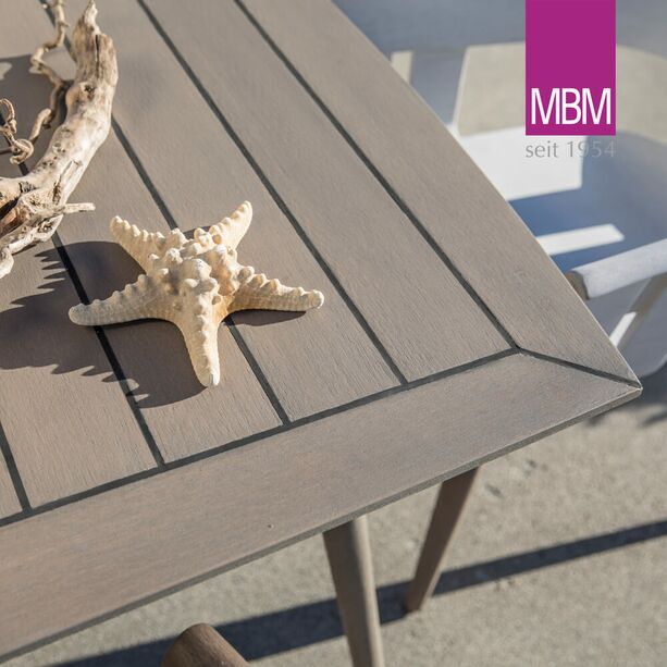 Gartentisch aus Resysta - MBM - skandinavisches Design - Tisch Nordlicht