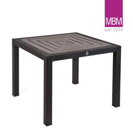 Outdoor Esstisch von MBM - Alu, Polyrattan & Resysta -...