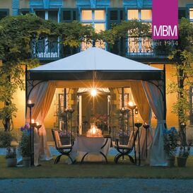 Romantischer Pavillon mit Dach - MBM - Metall/Eisen -...