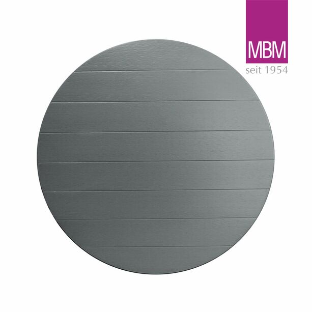 Metall Gartentisch rund - MBM - modern - Resysta Tischplatte - Bistro Tisch