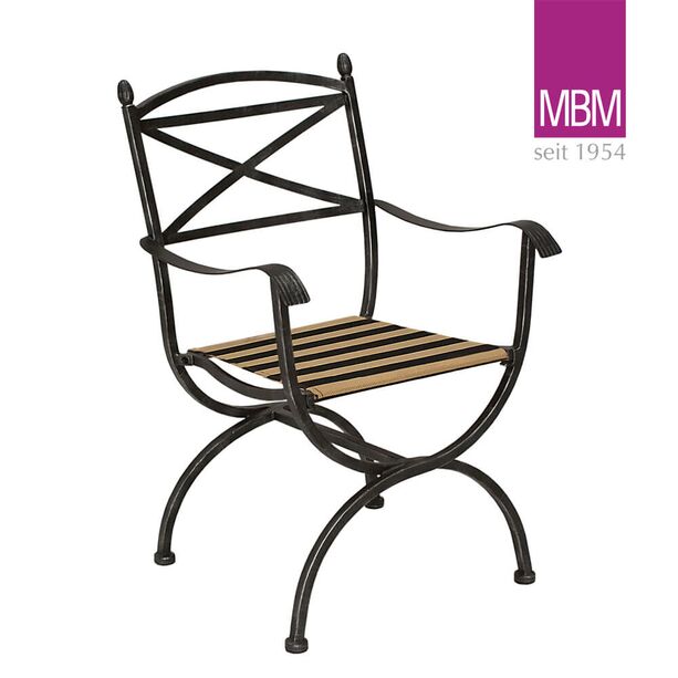 Sessel fr Balkon & Garten - MBM - Schmiedeeisen - Sessel Medici