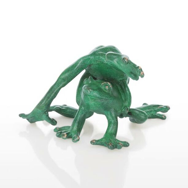 Tierfiguren Set - 3 Bronze Froschskulpturen - Laubfrsche Set