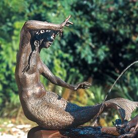 Meerjungenfrau Bronzefigur aus limitierter Edition - Die...