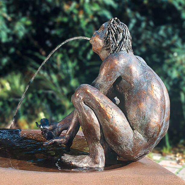 Bronzeskulptur Wasserspeier - limitierte Knstlerfigur - Der Nix