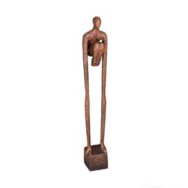 Athlet aus Bronze - stilistische Knstlerstatue -...