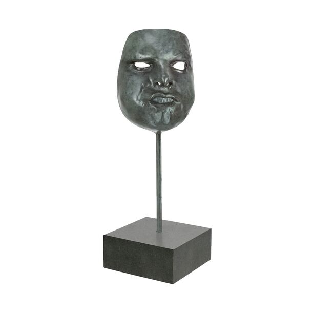 Maskenfigur aus Bronze - limitierte Knstleredition - Mask II