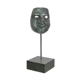 Maskenfigur aus Bronze - limitierte Knstleredition -...