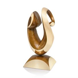 Elegante Designer Bronzeskulptur aus limitierter Edition...