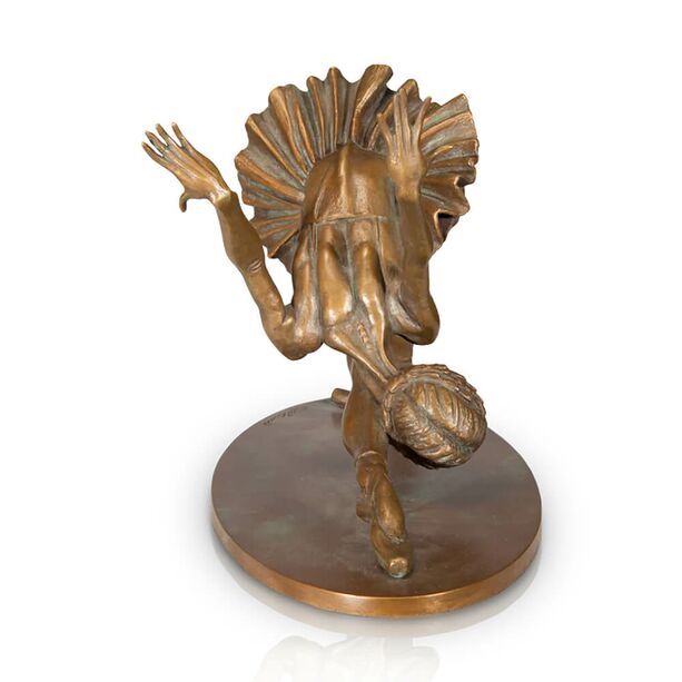 Kleine Bronzestatue Ballerina tanzt vom Knstler - Ballerina Galina