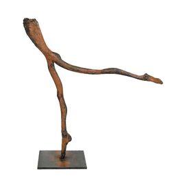 Groe Bronze Designerskulptur Beine schreiten - Nichts...