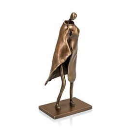 Stehende Bronze Menschenfigur im abstrakten Design - Nach...
