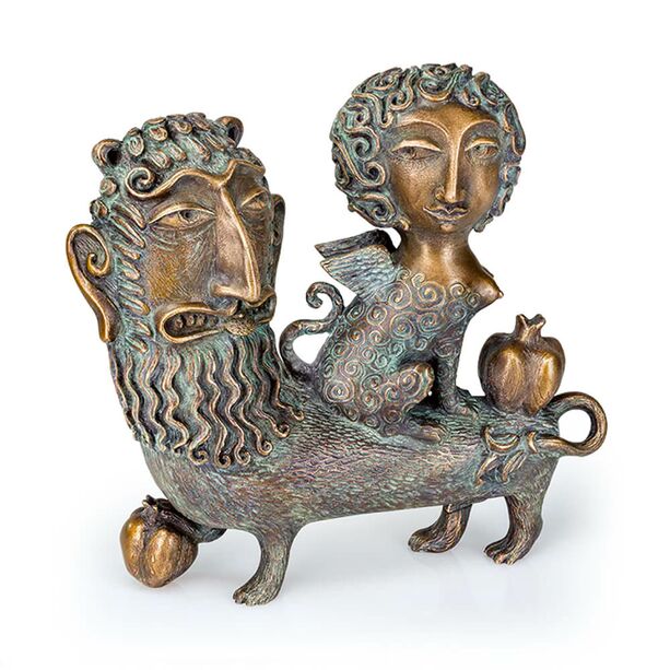 Mystische Knstlerfigur aus Bronze - limitiertes Design - Enigma Eterna