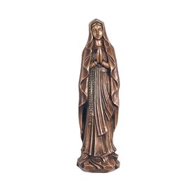 Gartenstatue betende Madonna aus Bronze - Madonna Paola